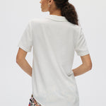 Ivory Classic Notch Airflow Shirt back
