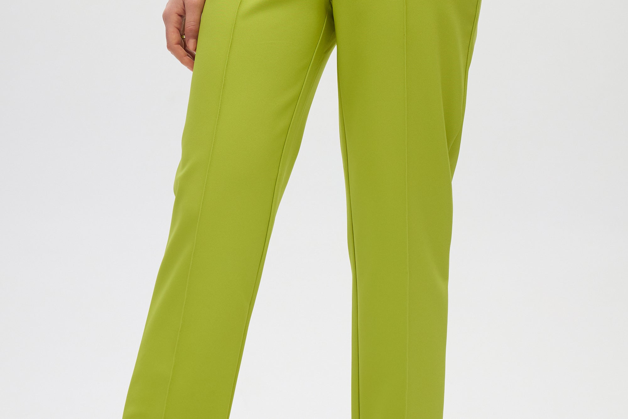 Apple Essential Straight Pants Close Up