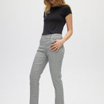 Black Off White Essential Stretch Pants side