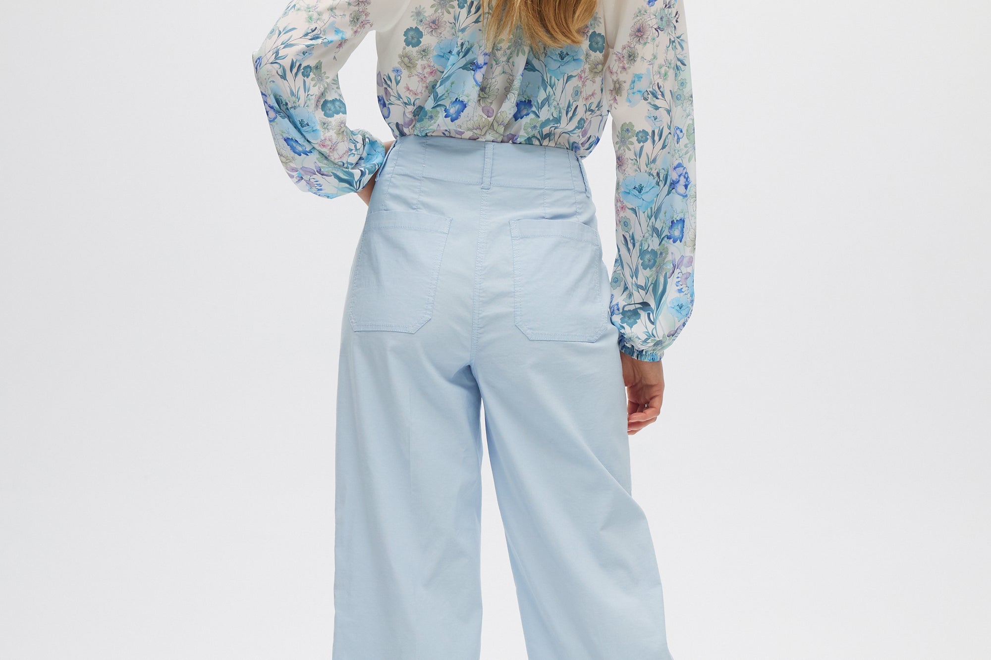 Sky Essential High-Rise Pants back