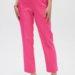 Pink Essential Straight Pants close up