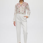 White Pull-on Pants front