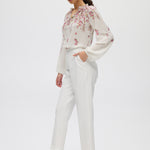 White Pull-on Pants side