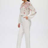 White Pull-on Pants side
