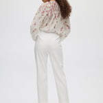 White Pull-on Pants back