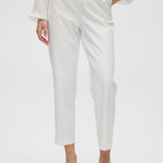 White Pull-on Pants close up