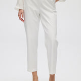 White Pull-on Pants close up