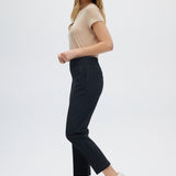 Black Classic Straight Pants side