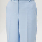 Sky wide-leg tailored pull-on pant featuring a button closure and functional pockets by Hilary Radley.