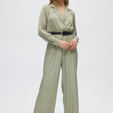 Sage Long Sleeve Jumpsuit front