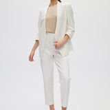 Off White Bunchy Sleeve Blazer Jacket front 