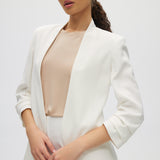 Off White Bunchy Sleeve Blazer Jacket front 2