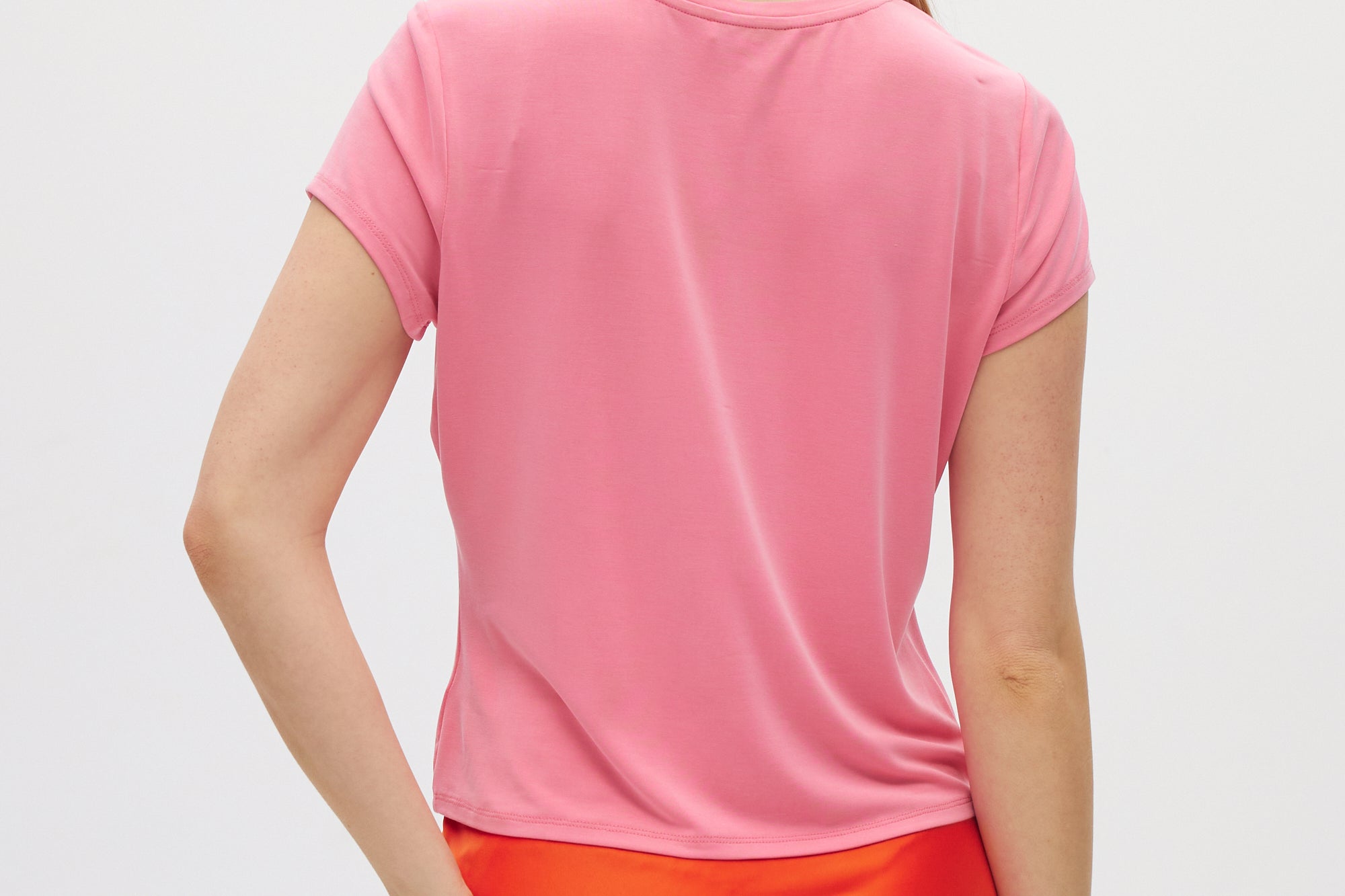Pink Essential Baby Style Tee back